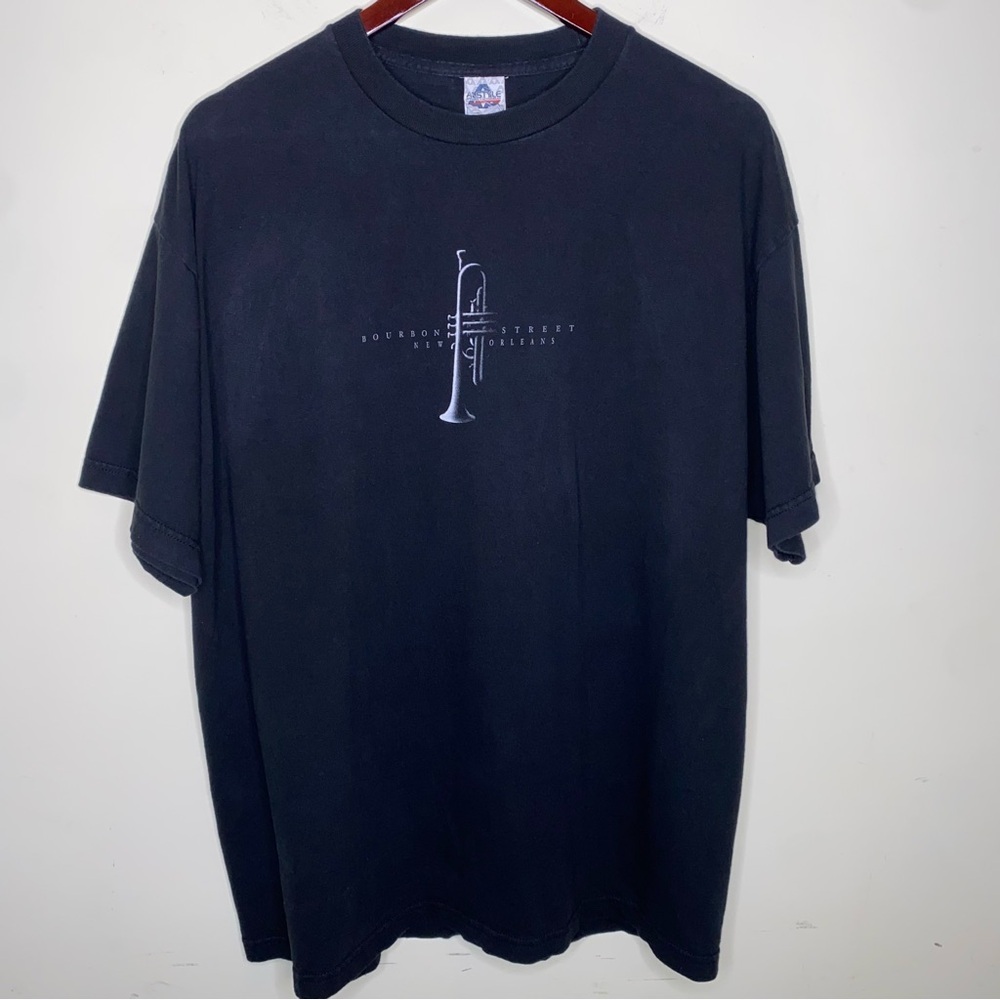 Vintage Men’s Size XL Bourbon Street New Orleans NOLA Black T-shirt
